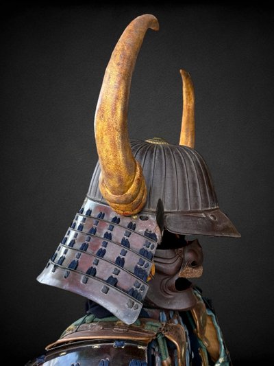 Armure Complète De Samuraï Du Clan Naito - Période Edo (1603-1868).