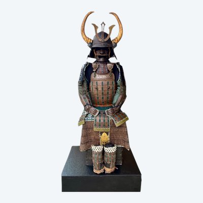 Armure Complète De Samuraï Du Clan Naito - Période Edo (1603-1868).