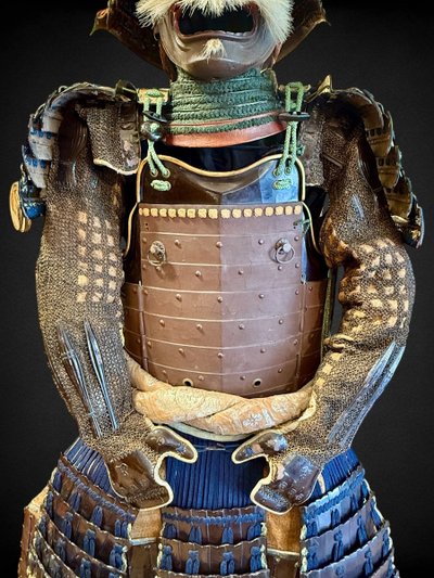 Armure Complète De Samuraï - Période Edo (1603-1868).