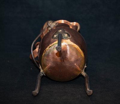 Large 18th century copper cockamamie