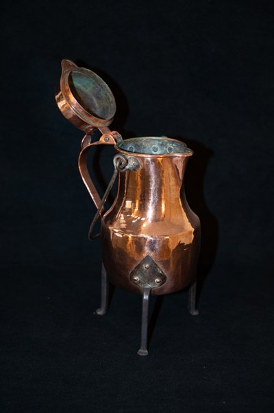 Large 18th century copper cockamamie