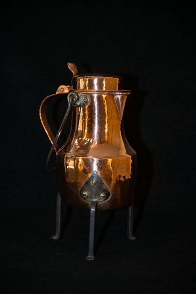 Large 18th century copper cockamamie