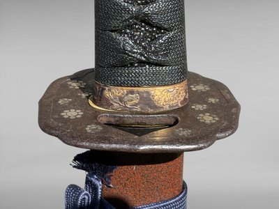 Spada Katana giapponese, attribuita a Nagafune de Bizen, con certificato NBTHK - periodo Muromashi.