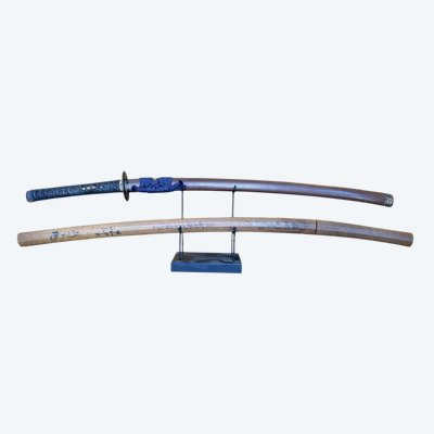 Spada Katana giapponese, attribuita a Nagafune de Bizen, con certificato NBTHK - periodo Muromashi.
