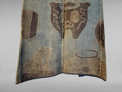 Japanischer Feuerwehrkimono "hikeshi-banten" - Meiji-Periode (1868-1912).