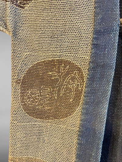 Japanischer Feuerwehrkimono "hikeshi-banten" - Meiji-Periode (1868-1912).