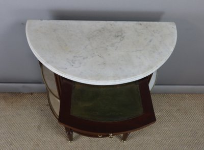 commode Louis XVI demi lune