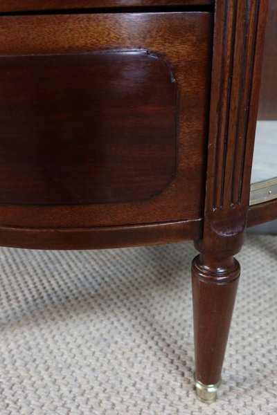 commode Louis XVI demi lune