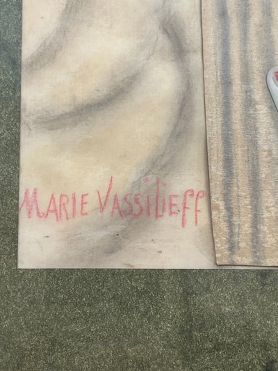 "Porträt einer jungen Frau", Marie Vassilieff (1884-1957)