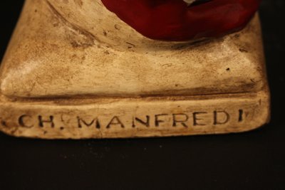  Marianna in gesso e smalto