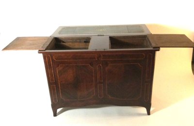 Gestempelt Jean Susse - Beau Bureau De Changeur De Milieu - Epoque Régence