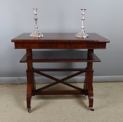 Table désserte à système du XIX