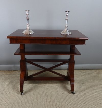 Table désserte à système du XIX