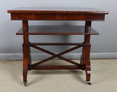 Table désserte à système du XIX