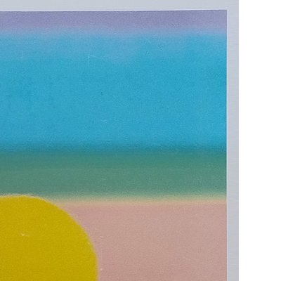Superbe lithographie « Sunrise » d'Andy Warhol en édition limitée des années 1980