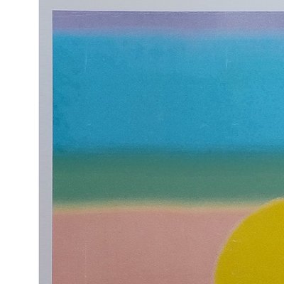 Superbe lithographie « Sunrise » d'Andy Warhol en édition limitée des années 1980