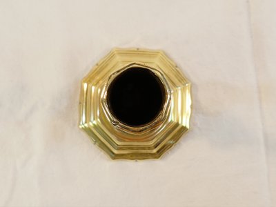Coppia di candelieri in bronzo LUIGI XIV