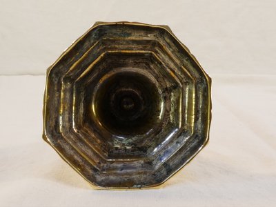 Coppia di candelieri in bronzo LUIGI XIV