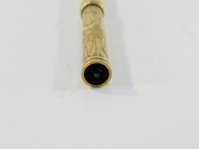 19th century silver vermeil mechanical pencil or pencil