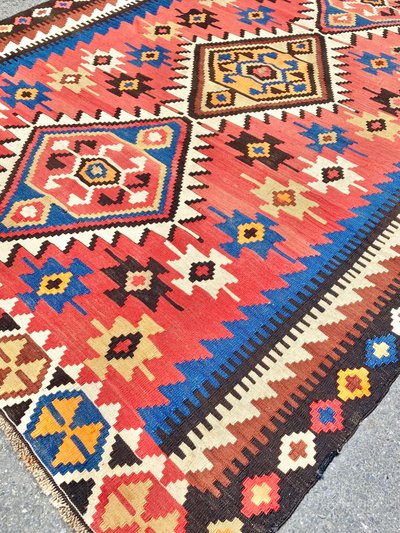 Kuba Kilim Caucasien début XX