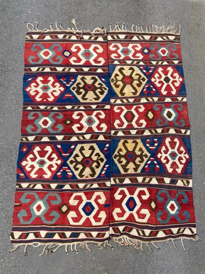 Kilim XIX Kazakh Caucasus