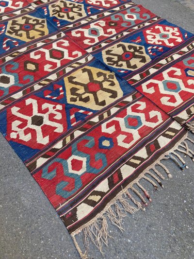 Kilim XIX Kazakh Caucasus