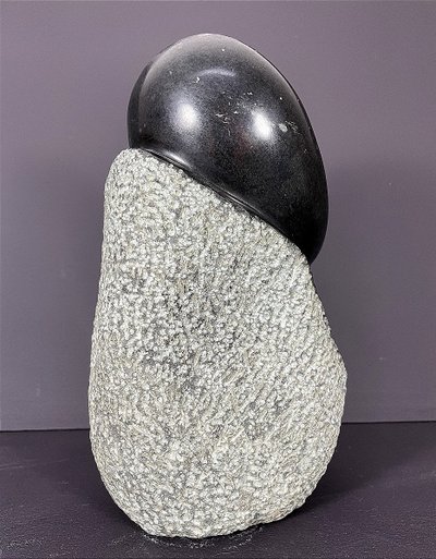 Zimbabwe, Shona Art, Contemporary serpentine sculpture dating from the 1980s.
