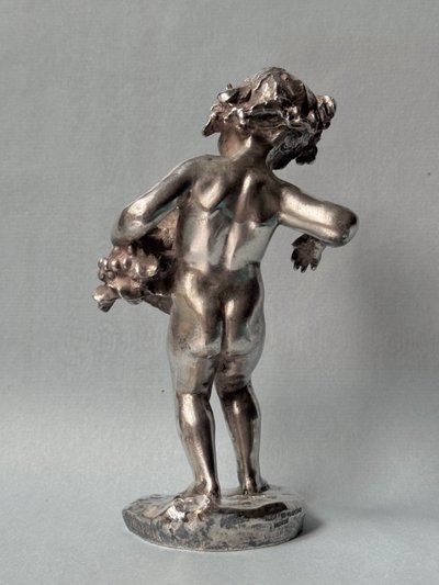 Artdeco silver-plated bronze "Bacchus child" MALRIC (Susse Frères)