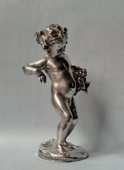 Artdeco silver-plated bronze "Bacchus child" MALRIC (Susse Frères)