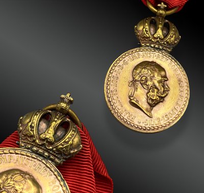 Medaglia al Merito Militare, SIGNUM LAUDIS. Austria, dal 1890