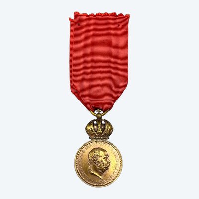 Medaglia al Merito Militare, SIGNUM LAUDIS. Austria, dal 1890