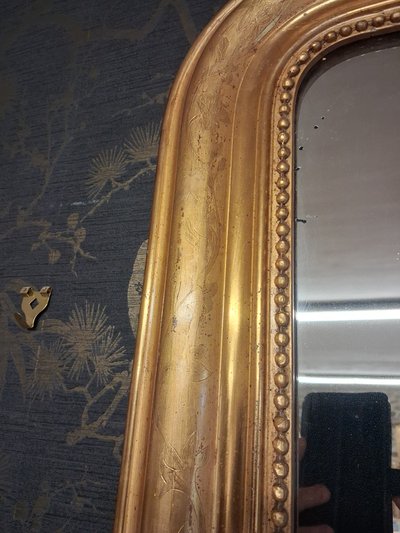 Spiegel aus der Zeit Louis Philippe 111 x 81
