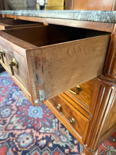 CASSETTIERA PERIODO LUIGI XVI TIMBRATA G. KINTZ