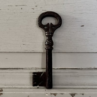 Clé en fer forgé Haute Époque