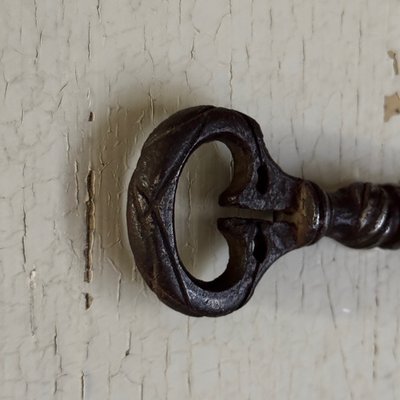 Clé en fer forgé Haute Époque