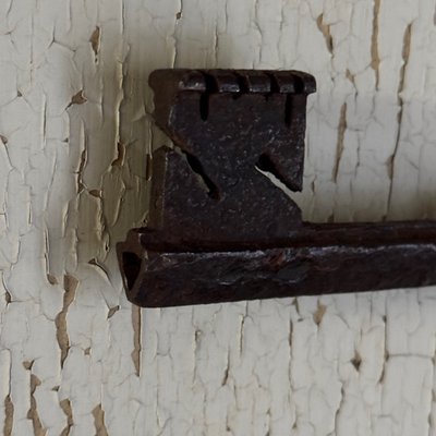 Clé en fer forgé Haute Époque