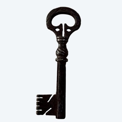 Clé en fer forgé Haute Époque