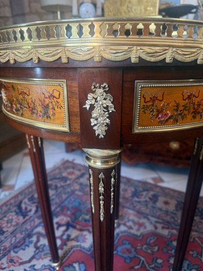 TAVOLO GUERIDON DE SALON STYLE LOUIS XVI EPOQUE NAPOLEON III