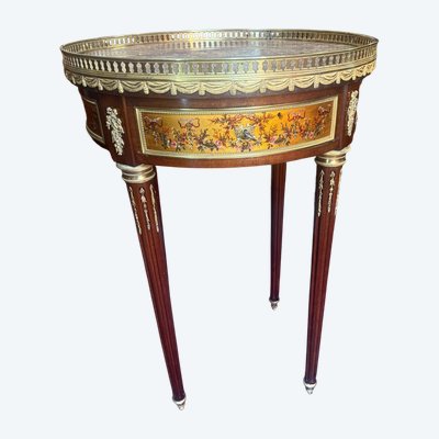 TAVOLO GUERIDON DE SALON STYLE LOUIS XVI EPOQUE NAPOLEON III