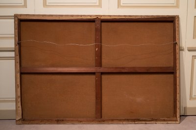 Tableau dans le goût du XVIIIème siècle représentant les Arts