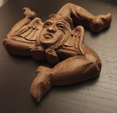Triskèle, trinacria, tête de méduse