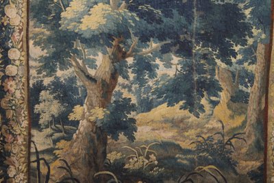  Fine Verdure, Flemish tapestry Oudenaarde, late 17th century