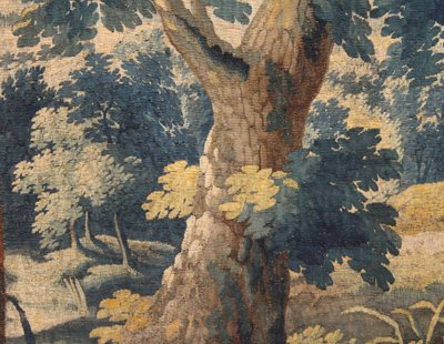  Fine Verdure, Flemish tapestry Oudenaarde, late 17th century