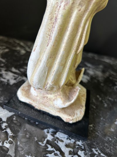 Ceramic funerary statue from China Sui period ( 581-618) - Tang dynasty N°1