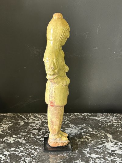 Statua funeraria in ceramica dalla Cina periodo Sui (581-618) - dinastia Tang n. 2