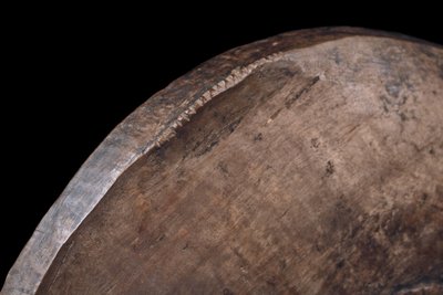 Piatto di legno, arte tribale, arte oceaniana, Papua Nuova Guinea, Oceania, Pacifico, 44 x 41 cm