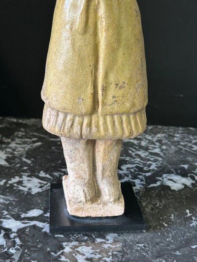 Sculpture statue funéraire en céramique de la Chine époque Sui ( 581-618) -dynastie Tang n°3