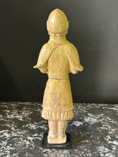 Sculpture statue funéraire en céramique de la Chine époque Sui ( 581-618) -dynastie Tang n°3
