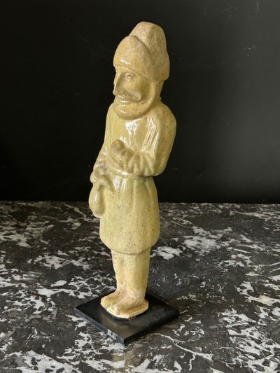 Sculpture statue funéraire en céramique de la Chine époque Sui ( 581-618) -dynastie Tang-n°4