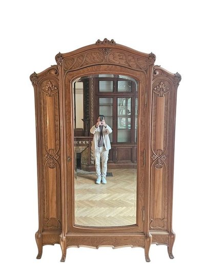 Schlafzimmer Jugendstil Ecole de Nancy "Aux Anémones"